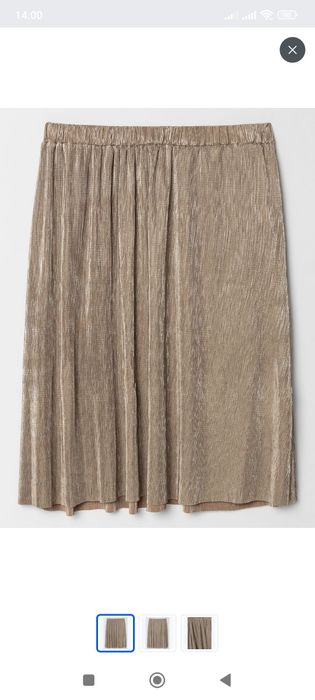 Юбка плиссе 52-54 р Франция