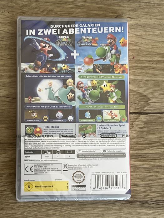 Super Mario Galaxy +2    Nintendo Switch( nou,sigilat)