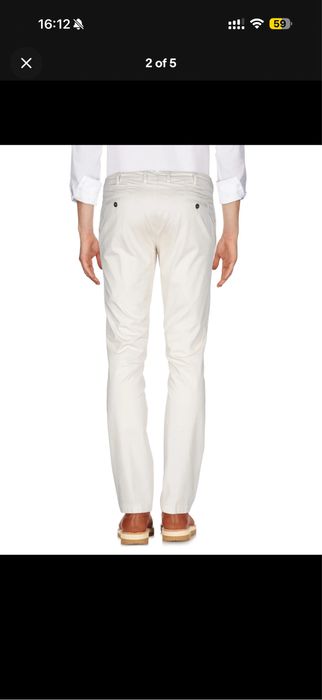 Pantaloni chino Tombolini Italia