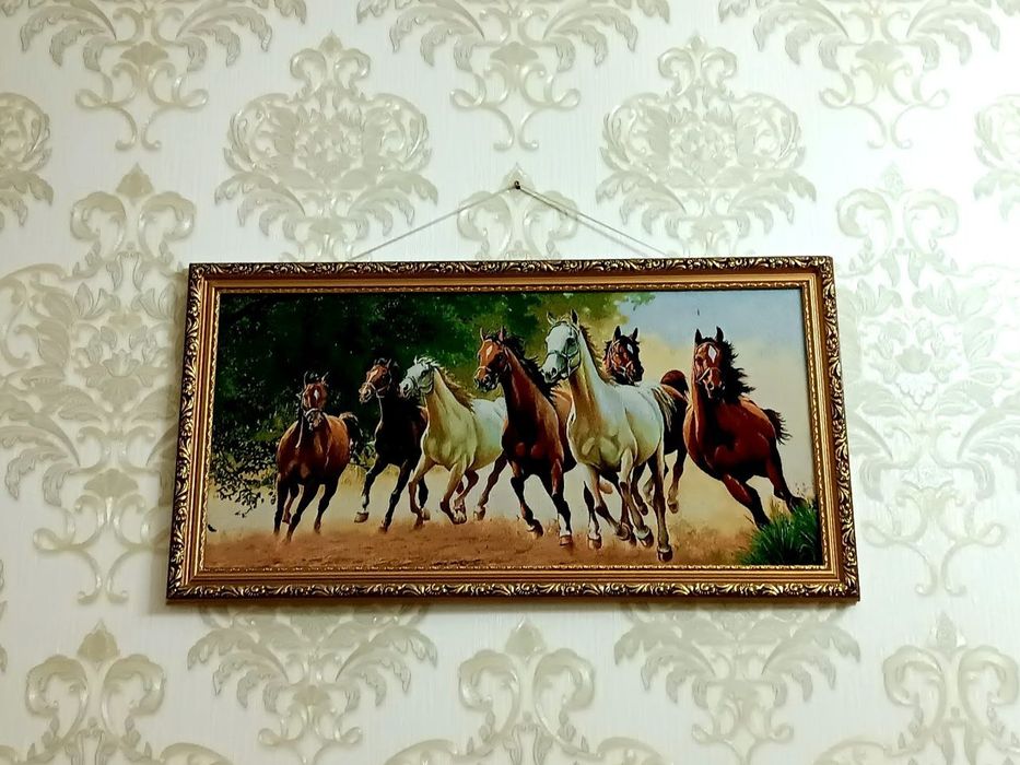 Картина с лошадями