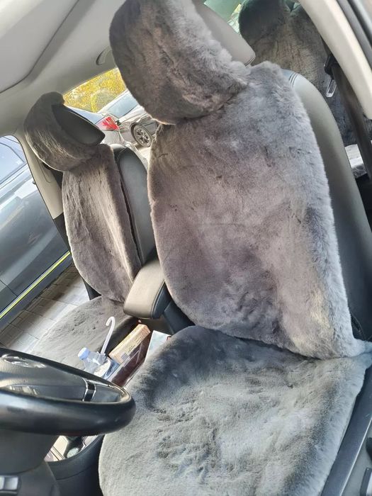 Чехол меховой на сиденья