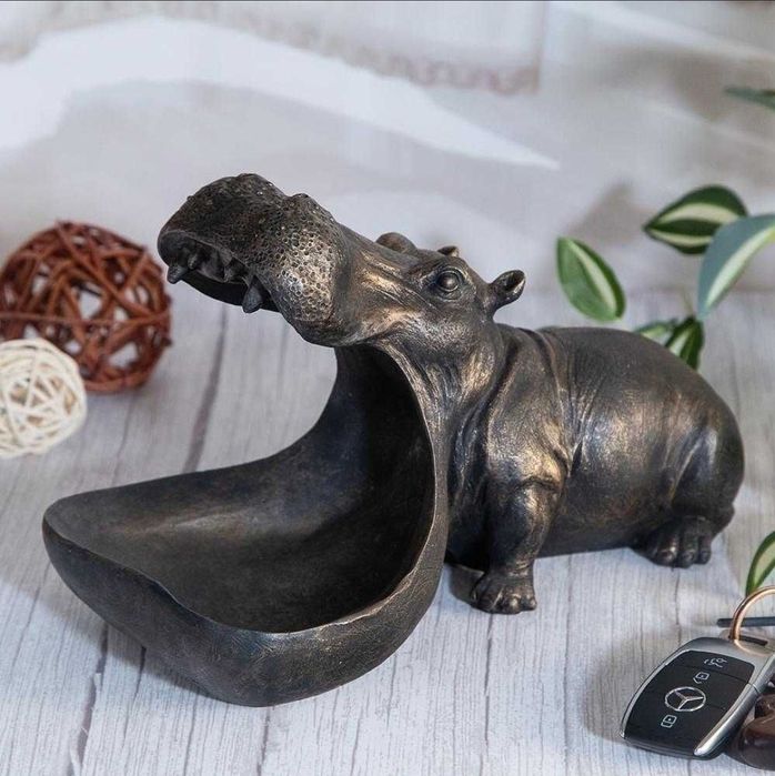 Статуетка Слон или Хипопотам Поставка за Предмети 23см