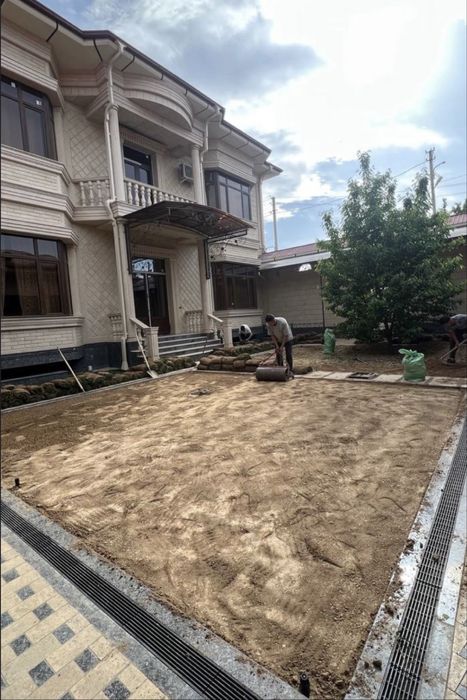 Газон вышено качества