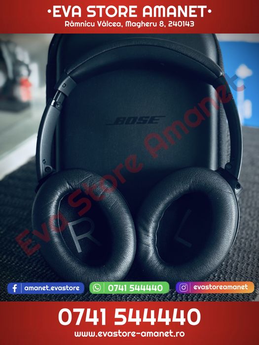 Casti Wireless Over-Ear BOSE QuietComfort 45 Acoustic Noise Cancelling