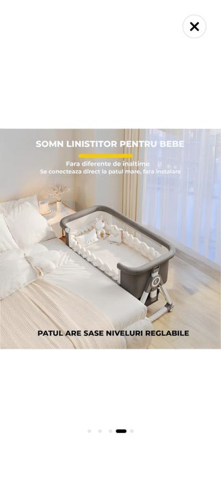 Co-sleeper bebelusi
