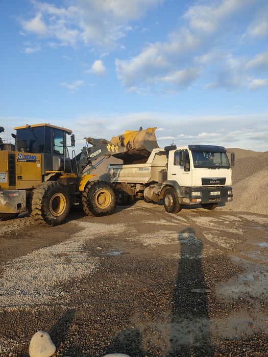 Кум песок шебен клинец кампот 70/30 Тош йетказиб бериш