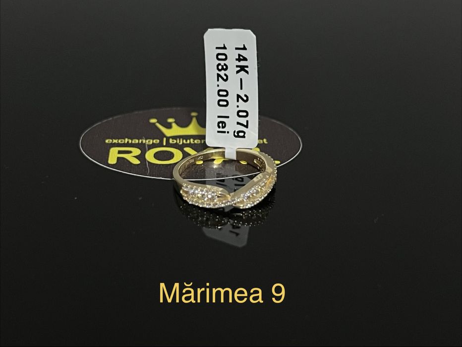 Bijuteria Royal CB : Inel dama aur nou 14k 2,07gr