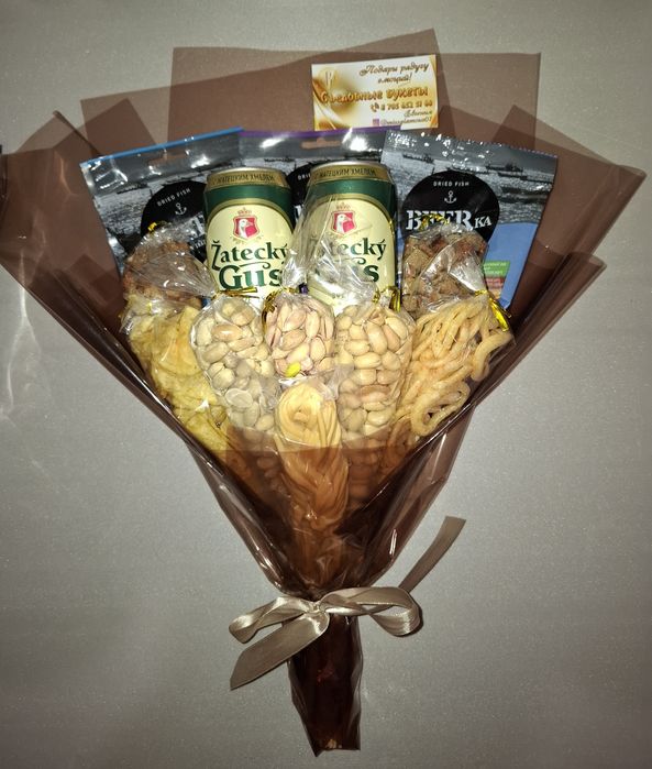 Мужские букеты .Корзины