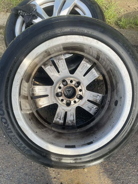 Джанти 17” 8.5J с гуми Michelin + Hankook (5x112 Mercedes)