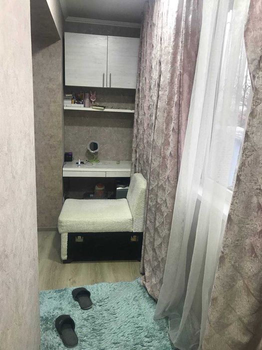 Себзар ТЦ Ривера 1(2)-комн 4/4 43 м² кирпич ремонт меб/тех