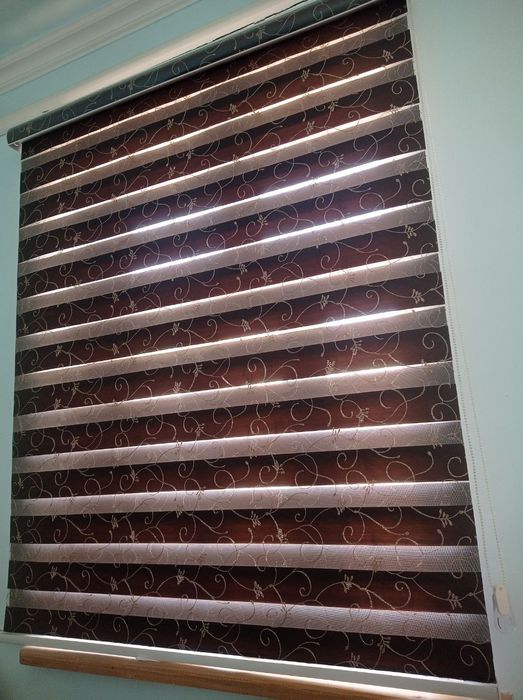 Жалюзи для окон тканьевые