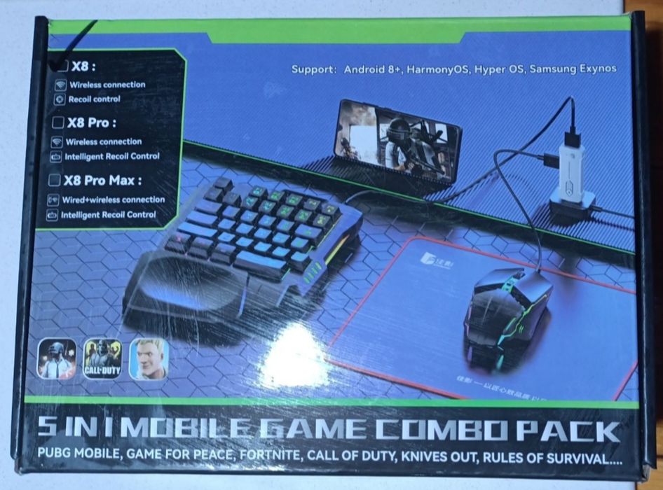 Игровой контроллер Gamwing X8 черный