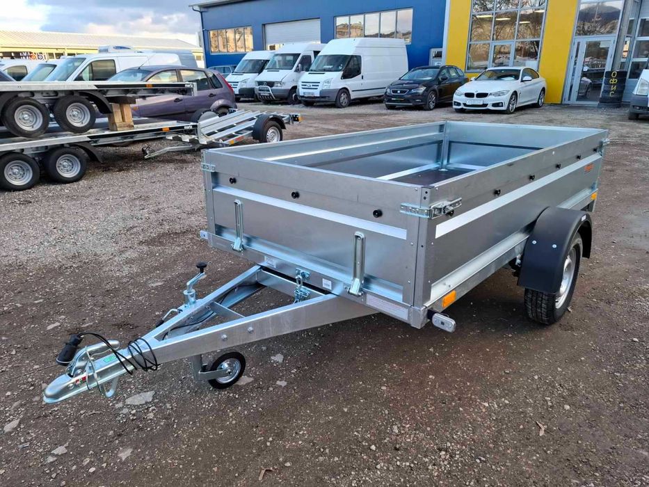 НОВО самосвално ремарке с ресьори и амортисьори Neptun N7-263 PRR