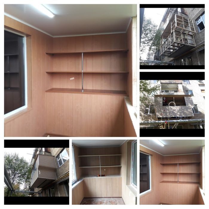 Обшивка утепление балкона и лоджии