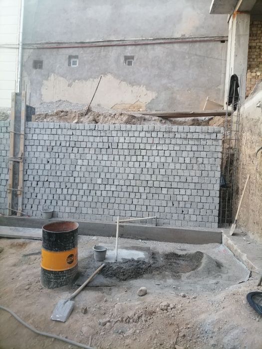 Забор, Шлака блок териш хизмати – сифатли ва тезкор