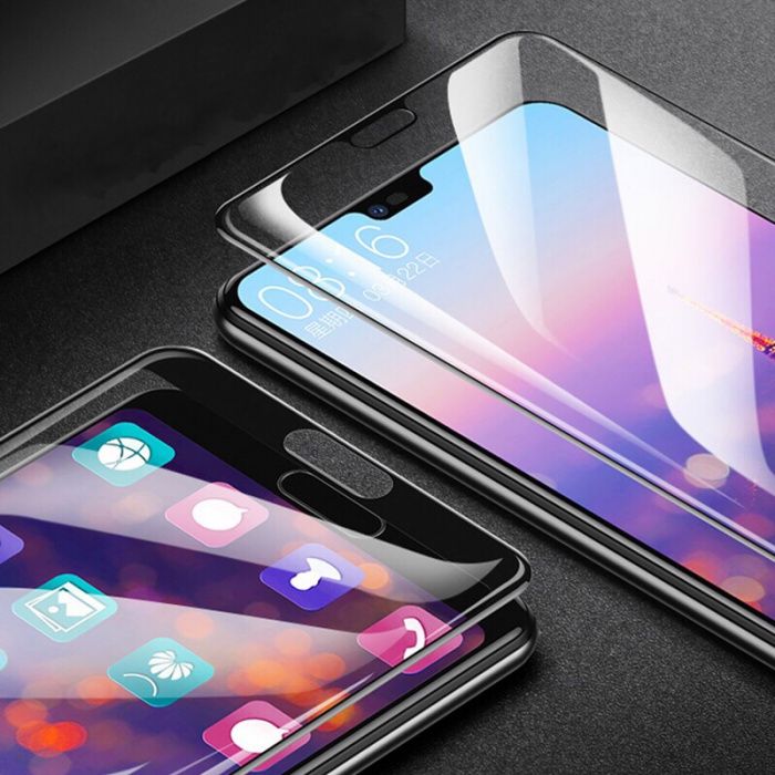 Folie sticla securizata 20D FULL GLUE pt Huawei P20, P20 lite, P20 Pro