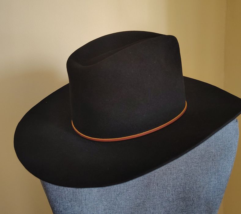 Pălărie Stetson cowboy western pinch front castor superbă