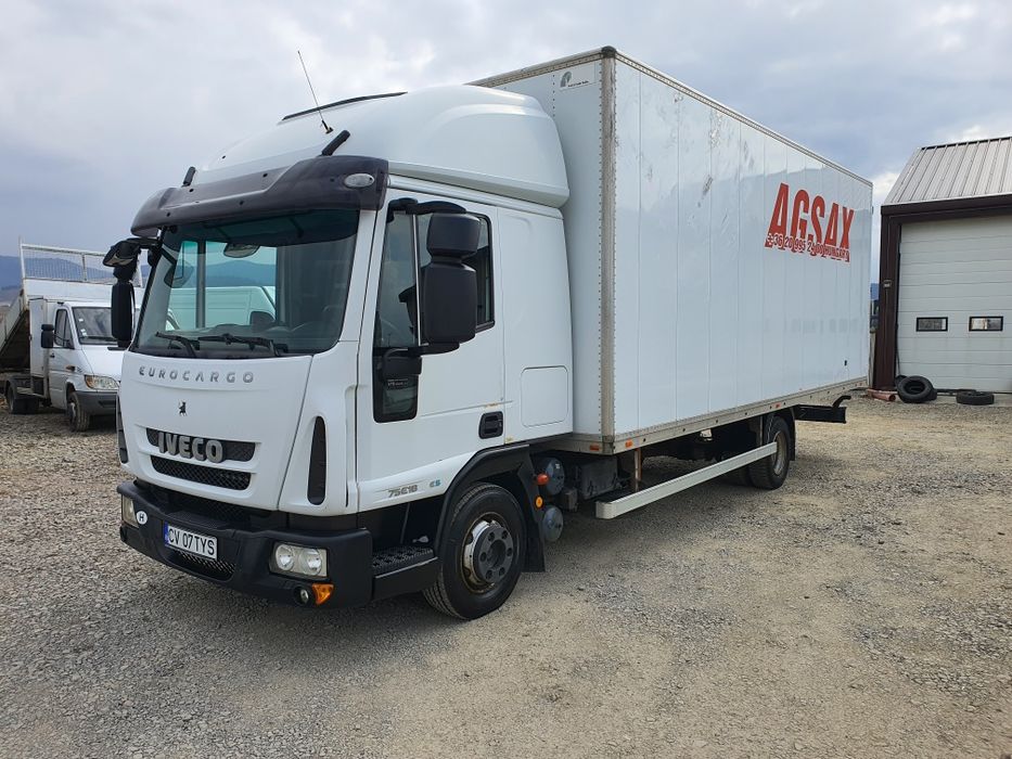 Iveco Eurocargo 7,5t , E5  cub nu Mercedes, Man