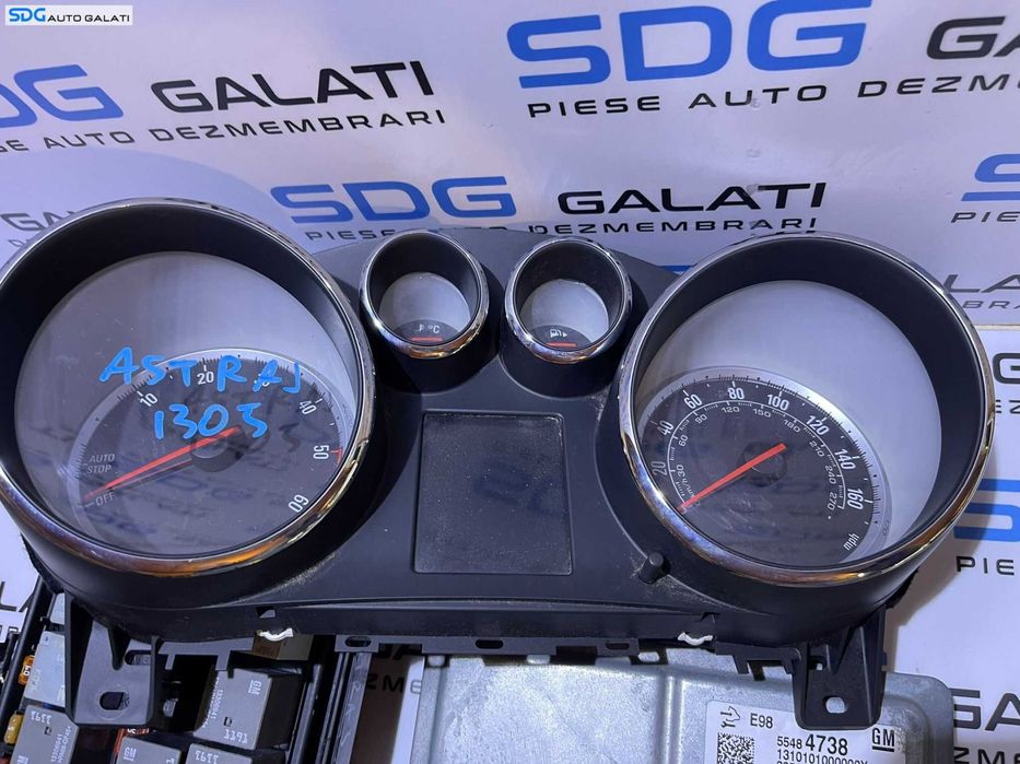 Kit Pornire ECU Calculator Motor Opel Astra J 1.6 CDTI 2009 - 2015 Cod 55484738 395357783 55591599 [L6206]