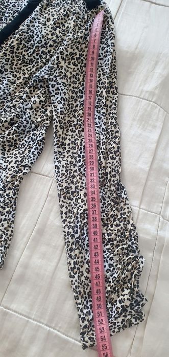 Reserved XS cămașă dama animal print leopard slim fit vascoză casual chic office trendy