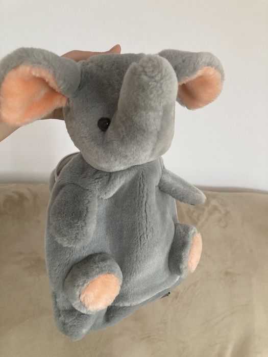 Ghiozdan/rucsac gradinita in forma de elefant, stare foarte buna