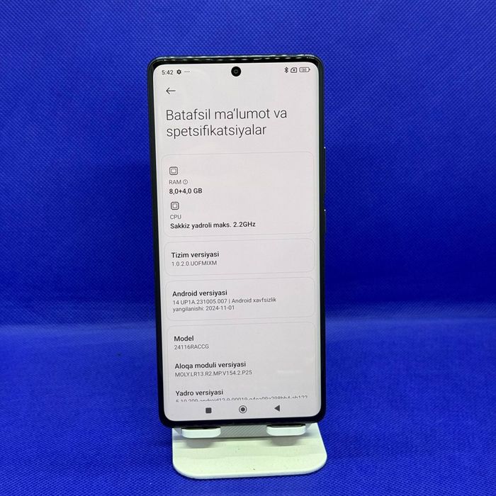 Redmi note 14 pro sotiladi dastavka bor