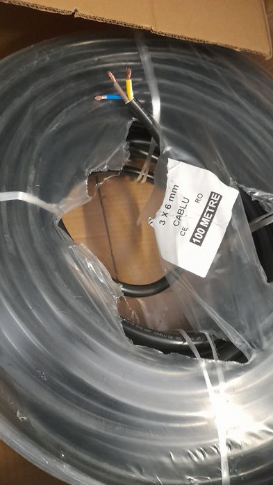 Cablu lițat  3x4,  2x6,  3x6