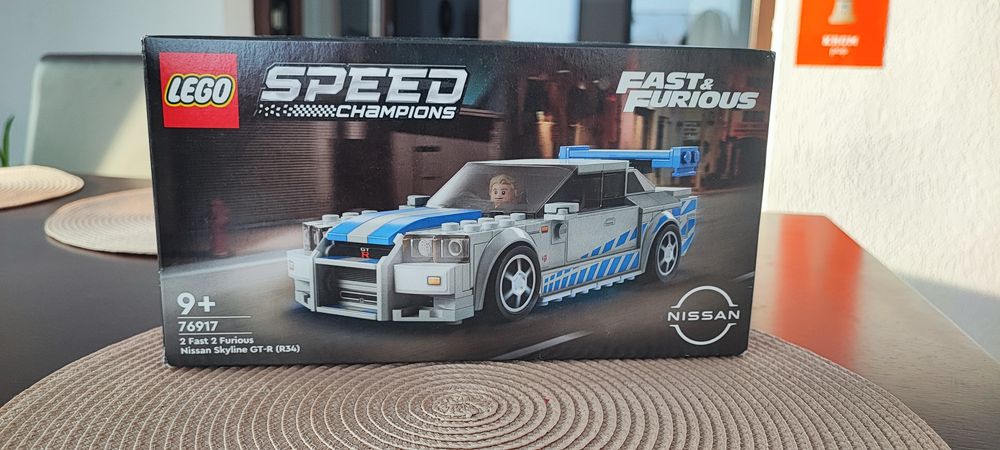 LEGO Speed Champions: 2 Fast 2 Furious Nissan Skyline 76917, 9 ani+, 3
