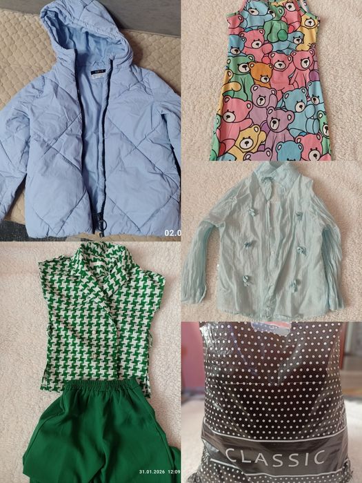 Продам вещи на девочку примерно 10 лет