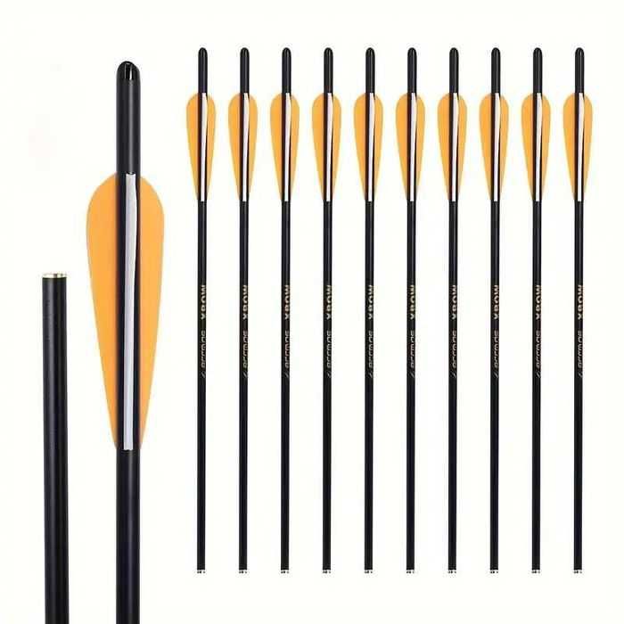 Săgeți de arbaletă,intre 16-22inch(41-55cm),cu/fara varfuri 3 lame,noi
