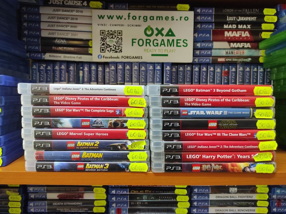 Pachet 16 jocuri Lego PS3 Forgames.ro