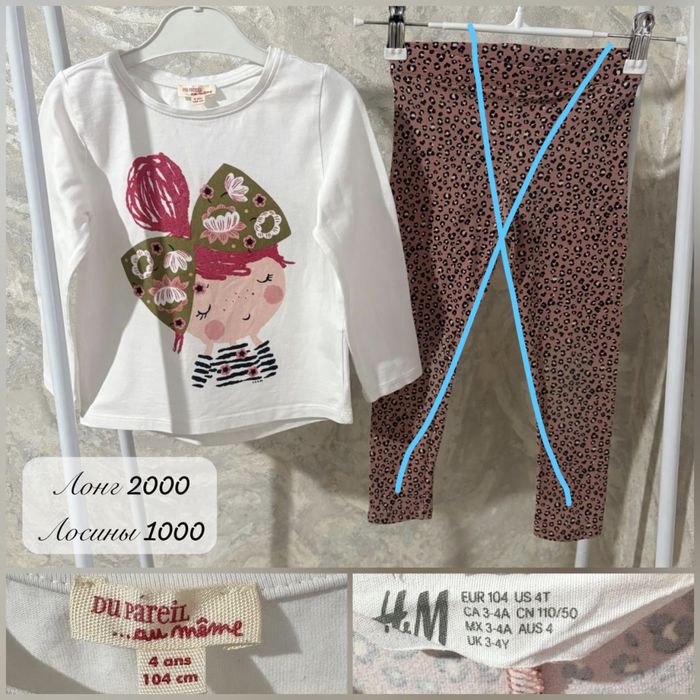 Фирменные вещи на девочку 2-4г