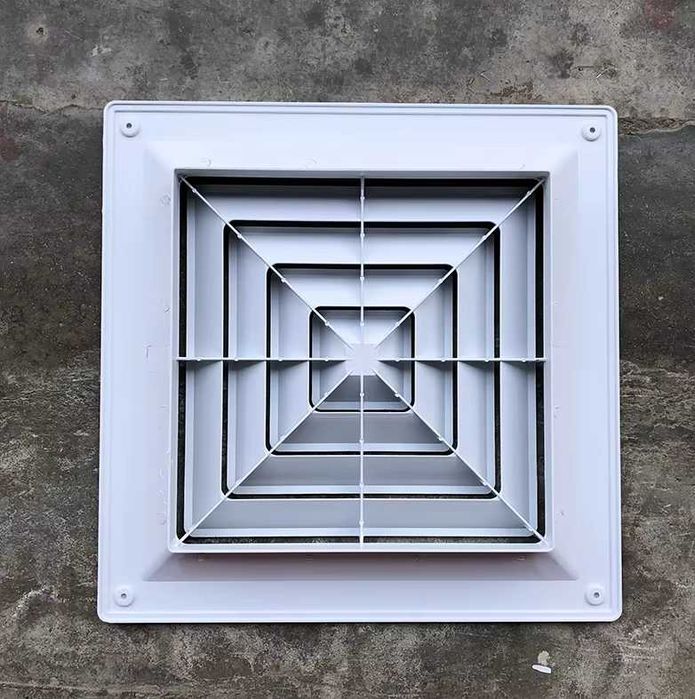 ПЛАСТИКОВЫЙ Потолочный Вентиляционный Диффузор 450х450 мм (45х45 см)