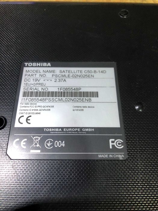 Toshiba Satellite C50-B-14D