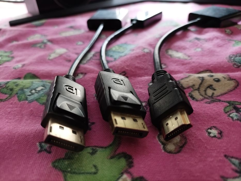Переходник VGA, HDMI, Display Port.