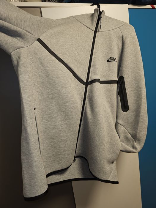 Nike Tech Fleece горнище - сиво XL
