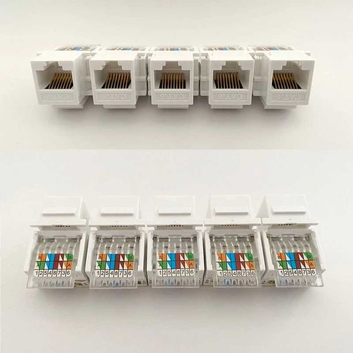Модуль RJ45 Keystone jack RJ45 UTP cat6