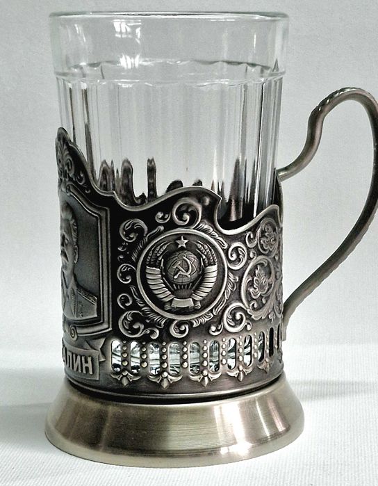 Подстаканник  кольчугинский Сталин