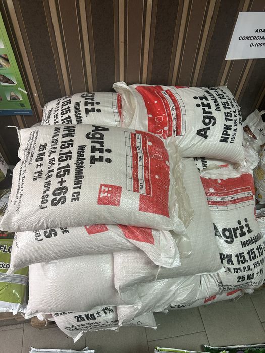 Ingrasamant Complexe 15-15-15 sac de 25kg