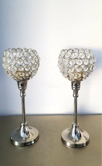 Tavă/pahare  decorative din inox, oglindă și sticlă