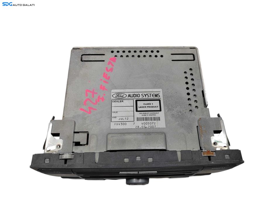 Unitate Radio CD Player 6006 CDC Ford Fiesta 5 MK5 2002 - 2008 Cod 6C1T-18C815-BJ [L6252]