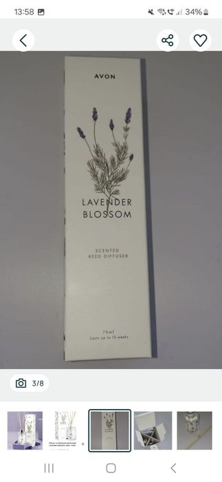 Difuzoare parfumuri de camera lavanda,iasomie,vanilie Avon