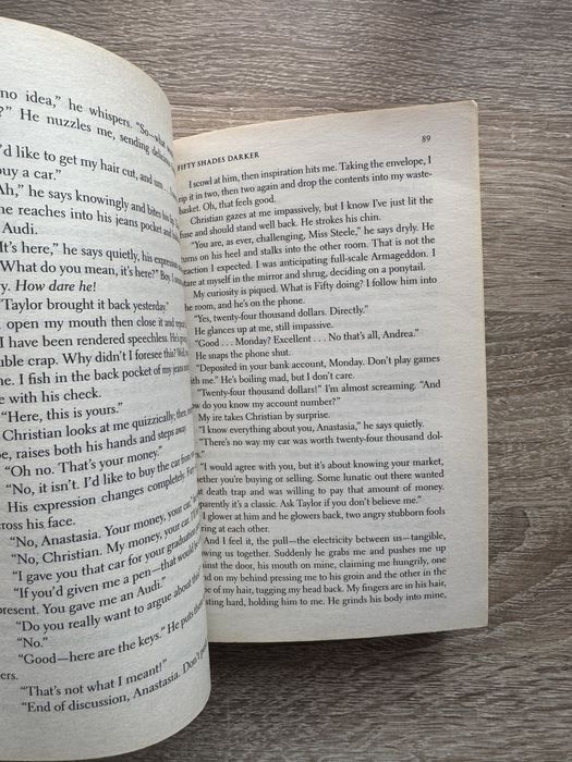 Carte fifty shades darker