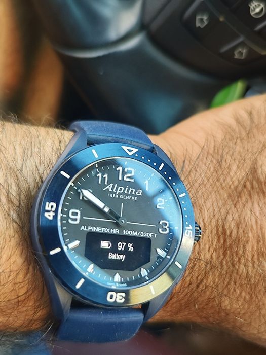 Alpina Alpinerx HR smart watch