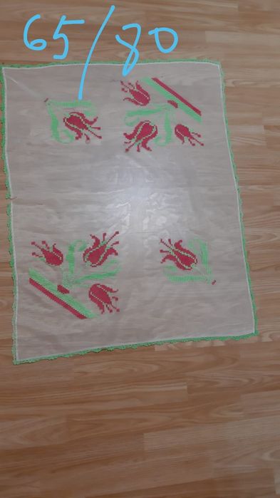 Fete masa si ștergare cusute manual