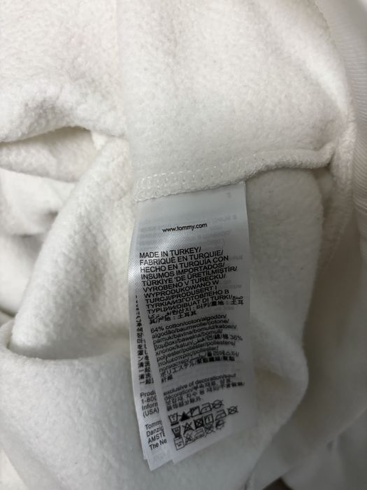 Hanorac Tommy Hilfiger Alb
