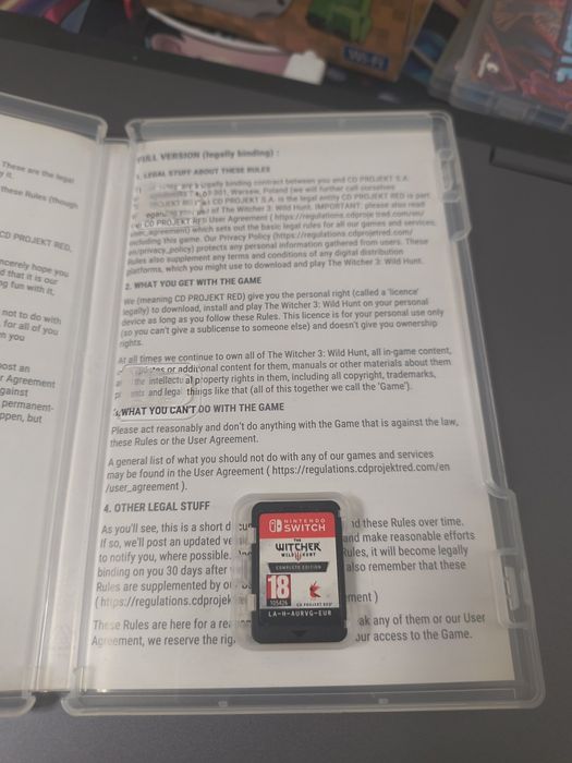 Игра за Nintendo Switch - Witcher 3: Wild Hunt Complete Edition