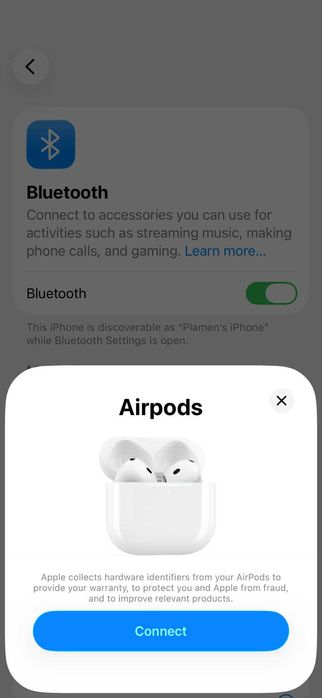 Airpods 4 ANC Безжични слушалки