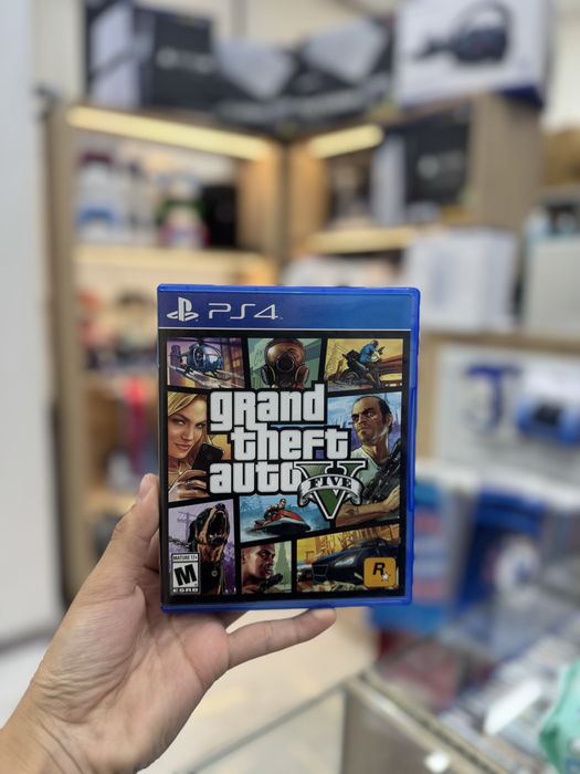 БУ диск GTA 5 ps4