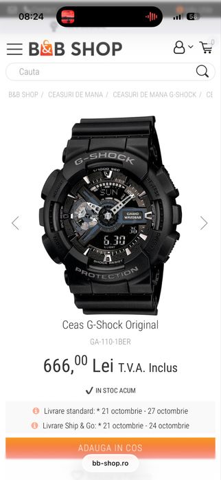 casio g shock nou in Prahova Anunturi gratuite